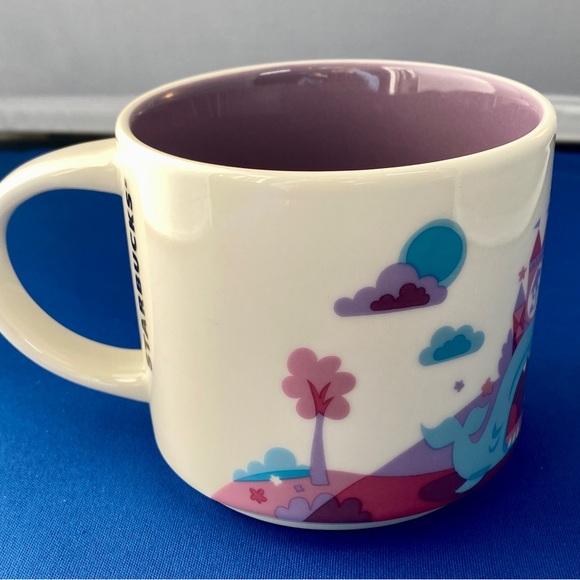 Disneyland Starbucks You Are Here Fantasyland Mug *RARE* IN PARKS 2017 - Picture 4 of 8
